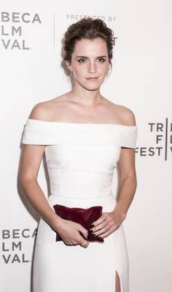 US: Tribeca Film Festival 2017 - The Circle Actress Emma Watson attends Tribeca Gala: The Circle Premiere during the 2017 Tribeca Film Festival at BMCC Tribeca PAC, Manhattan  SamxAronov
