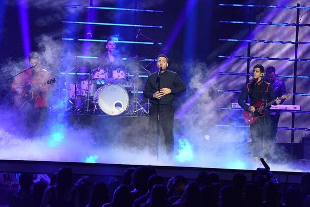 Latin artist Reik performs during the 2017 Billboard Latin Music Awards and Show at the Bank United Center, University of Miami, Miami, Florida on April 27, 2017.  MIA20170427208 GARYxIxROTHSTEIN