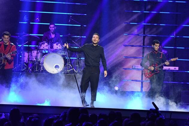Latin artist Reik performs during the 2017 Billboard Latin Music Awards and Show at the Bank United Center, University of Miami, Miami, Florida on April 27, 2017.  MIA20170427209 GARYxIxROTHSTEIN