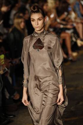 Models present the creations of Mexican designer Cynthia Buttenklepper during the Mexico Fashion Week in Mexico City, Mexico, 27 April 2017. MEXICO FASHION WEEK !ACHTUNG: NUR REDAKTIONELLE NUTZUNG!  Copyright: xJorgexNunezx MEX003 20170428-636289546616222363