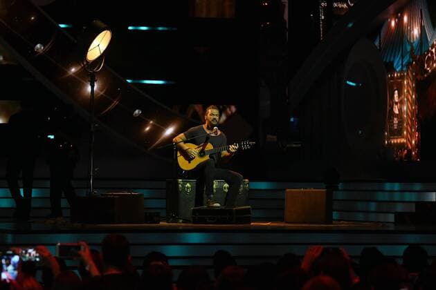 Latin artist Ricardo Arjna performs during the 2017 Billboard Latin Music Awards and Show at the Bank United Center, University of Miami, Miami, Florida on April 27, 2017.  MIA201704272262 GARYxIxROTHSTEIN