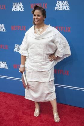 April 27, 2017 - Los Angeles, California, U.S - Yvette Lee Bowser at the premiere of Netflix s Dear White People held at Downtown Independent on Thursday April 27, 2017 in Los Angeles, California. Los Angeles U.S. - ZUMAp124 20170427_zaa_p124_005 Copyright: xArianaxRuizx