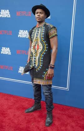 April 27, 2017 - Los Angeles, California, U.S - Marque Richardson at the premiere of Netflix s Dear White People held at Downtown Independent on Thursday April 27, 2017 in Los Angeles, California. Los Angeles U.S. - ZUMAp124 20170427_zaa_p124_059 Copyright: xArianaxRuizx