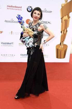 Meret Becker bei der Verleihung des Deutschen Filmpreises 2017 in der Messe Berlin. Berlin, 28.04.2017 Foto:xF.xKernx xFuturexImage