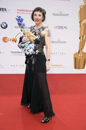 Meret Becker bei der Verleihung des Deutschen Filmpreises 2017 in der Messe Berlin. Berlin, 28.04.2017 Foto:xF.xKernx xFuturexImage