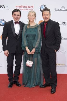 Hannes Wegener, Susanne Bormann und Roman Knizka bei der Verleihung des Deutschen Filmpreises 2017 in der Messe Berlin. Berlin, 28.04.2017 Foto:xF.xKernx xFuturexImage