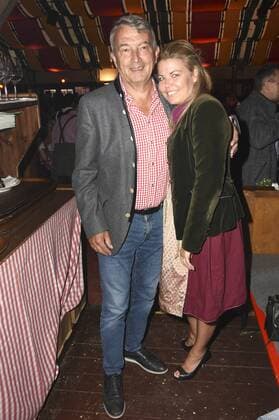 Wolfgang Niersbach mit Gattin Andrea bei der Siegesfeier vom Hippopdrom Charity Golfturnier by Adi Hengstberger im Hippodrom auf dem Münchner Frühlingsfest. München, 29.04.2017 Foto:xP.xSchönbergerx xFuturexImage