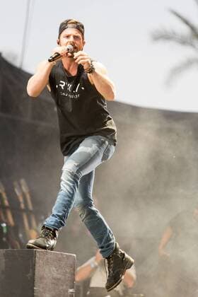 April 29, 2017 - Indio, California, U.S - KIP MOORE during Stagecoach Music Festival in Indio, California Indio U.S. - ZUMAs135 20170429_zap_s135_098 Copyright: xDanielxDeSloverx