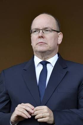 Fürst Albert II. von Monaco besucht Fußballspiel des AS Monaco Le prince Albert II de Monaco lors du match Monaco vs Toulouse FOOTBALL : AS Monaco vs Toulouse - Ligue 1 - 29 04 2017 NorbertScanella Panoramic 