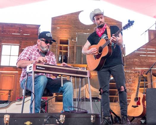 April 29, 2017 - Indio, California, U.S - TEA KELLY and RUSTON KELLY perform as Ruston Kelly during Stagecoach Music Festival in Indio, California Indio U.S. - ZUMAs135 20170429_zap_s135_160 Copyright: xDanielxDeSloverx