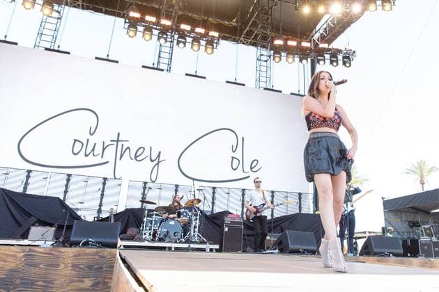 April 30, 2017 - Indio, California, U.S - COURTNEY COLE during Stagecoach Music Festival in Indio, California Indio U.S. - ZUMAs135 20170430_zap_s135_009 Copyright: xDanielxDeSloverx