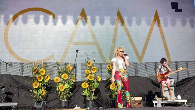April 30, 2017 - Indio, California, U.S - CAM (CAMARON OCHS) during Stagecoach Music Festival in Indio, California Indio U.S. - ZUMAs135 20170430_zap_s135_038 Copyright: xDanielxDeSloverx