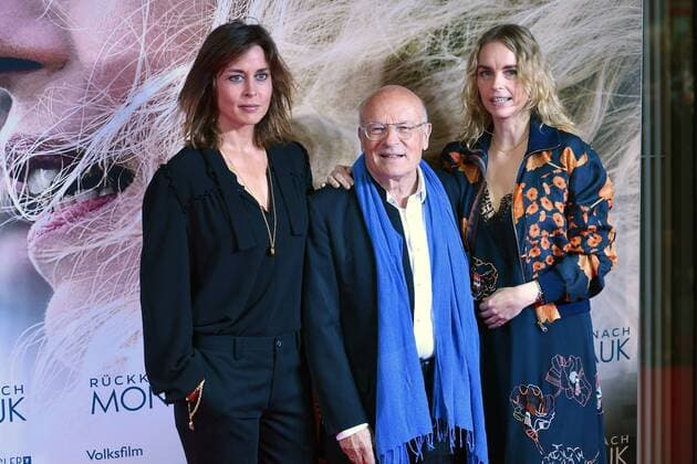 v.li:Susanne WOLFF,Schauspielerin,Volker SCHLOENDORFF,Regisseur,Nina HOSS,Schauspielerin, Filmpremiere Rueckkehr nach Montauk im City Kino in Muenchen am 03.05.2017.