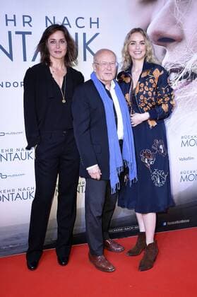 Susanne Wolff, Volker Schlöndorff und Nina Hoss bei der Premiere des Kinofilms Rückkehr nach Montauk Return to Montauk im City Kino. München, 03.05.2017 Foto:xP.xSchönbergerx xFuturexImage