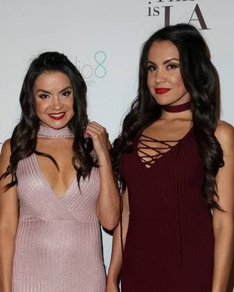 May 3, 2017 - Hollywood, CA, United States - 03 May 2017 - Hollywood, California - Shauna Baker, Shannon Baker. This Is LA Premiere Party held at Yamashiro Hollywood. Photo Credit: Faye Sadou AdMedia Hollywood United States - ZUMAa123 20170503_zaa_a123_062 Copyright: xFayexSadou Admediax