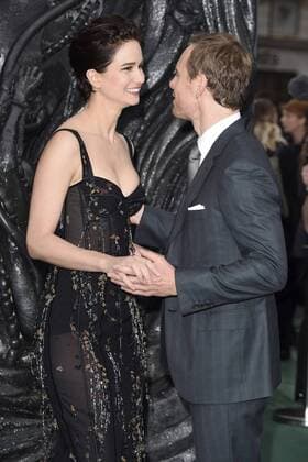 Katherine Waterston und Michael Fassbender bei der Weltpremiere des Kinofilms Alien: Covenant im Odeon Leicester Square. London, 04.05.2017 Katherine Waterston, Michael Fassbender  Foto:xS.xVasx xFuturexImage