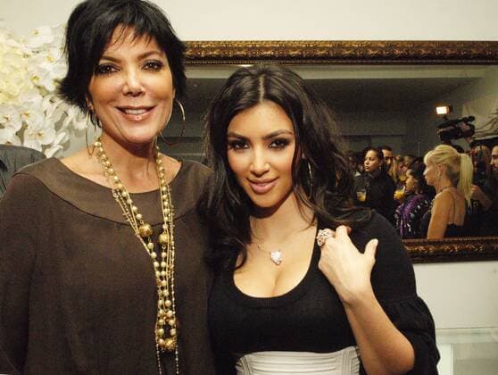 (L-R) Kris Jenner, Kim Kardashian at the launch of Heavenly Sinful Jewels and GENLUX Magazine party on the rooftop at the Luxe Hotel in Beverly Hills, CA USA - 2007 - GENLUX Magazine Party  Copyright: xJaredxMilgrimx