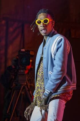 Wiz Khalifa performs at the 2017 Beale Street Music Festival at Tom Lee Park on May 6, 2017 in Memphis, Tennessee. USA - 2017 - Beale Street Music Festival - Day 2 - Wiz Khalifa  Copyright: xJamiexGilliamx