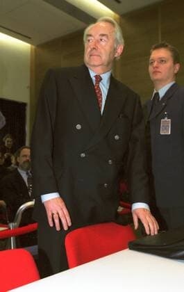 Hans Terlinden, CDU - Hauptabteilungsleiter, vor dem CDU - Parteispenden - Untersuchungsausschuss .Berlin, den 15.03.2000, Berlin Deutschland Copyright: xNicolexMaskusx