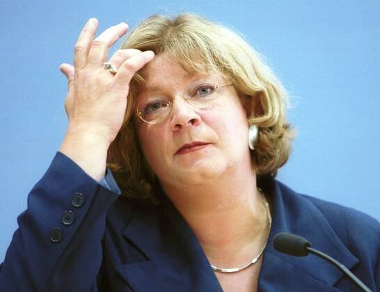 Bundesgesundheitsministerin Andrea Fischer, Gruene, Berlin, 05.09.2000, Berlin Deutschland Copyright: xThomasxKoehlerx