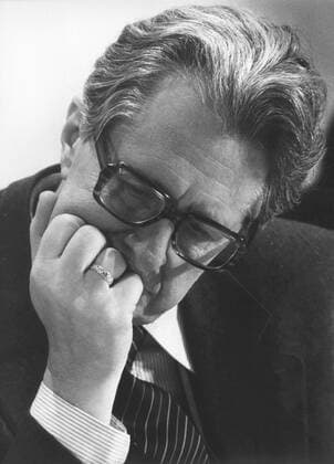 Bundesjustizminister Hans Jochen Vogel. Bonn den 10.12.1979, Bonn Deutschland Copyright: xThomasxImox