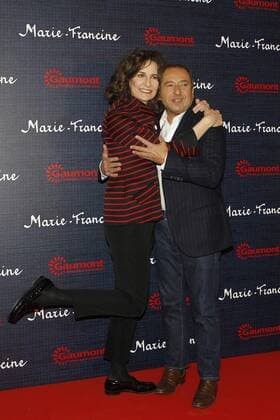 Valerie Lemercier - Patrick Timsit CELEBRITES : Avant Premiere Marie Francine - l Arlequin - Paris - 09 05 2017 MichaelBaucher Panoramic 