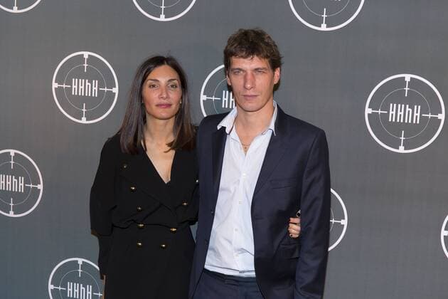Audrey Diwan - Cedric Jimenez CELEBRITES : Avant Premiere du film HHhH - Paris - 09 05 2017 StephenCaillet Panoramic 