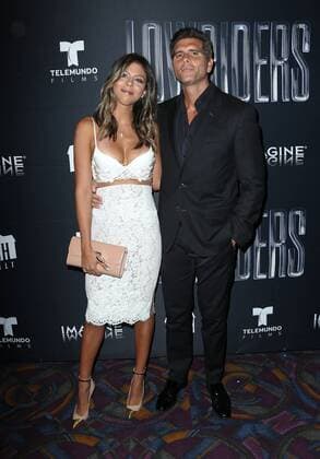 May 9, 2017 - Los Angeles, CA, United States - 09 May 2017 - Los Angeles, California - Christian Meier, Alanna Garcia. Premiere Of BH Tilt s Lowriders Held at Regal LA LIVE Stadium. Photo Credit: Faye Sadou AdMedia Los Angeles United States - ZUMAa123 20170509_zaa_a123_085 Copyright: xFayexSadou Admediax