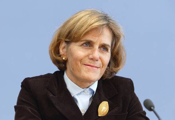 Ingeborg Schaeuble , Praesidentin der Deutschen Welthungerhilfe . Berlin , 15.10.2003 , Berlin Deutschland Copyright: xThomasxKoehlerx