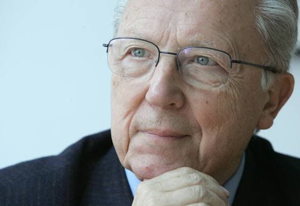DELORS, Jaques, ehemaliger Praesident der Europaeischen Union, Berlin , 20.10.2004. , Berlin Deutschland Copyright: xUtexGrabowskyx