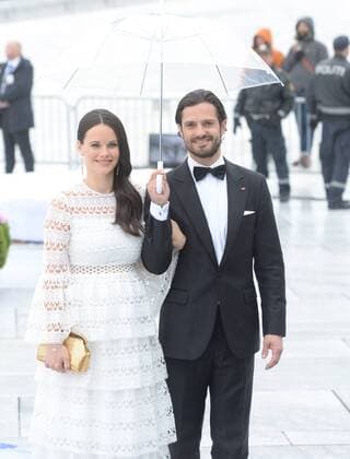 Swedish Prince Carl Philip and Princess Sofia attend a gala banquet to celebrate King Harald V and Queen Sonja s 80th birthdays at the Opera House in Oslo on May 5, 2017.  LON20170510153 RUNExHELLESTAD