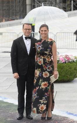 Swedish Princess Victoria and Prince Daniel attend a gala banquet to celebrate King Harald V and Queen Sonja s 80th birthdays at the Opera House in Oslo on May 5, 2017.  LON20170510156 RUNExHELLESTAD