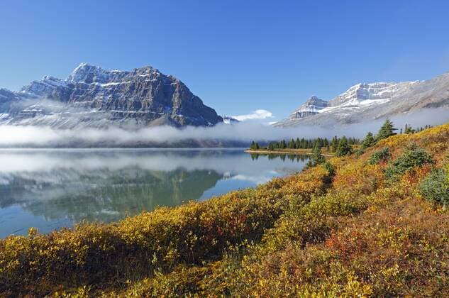 Bow Lake, Banff National Park, Alberta, Canada  acp81792 JohnxExMarriott