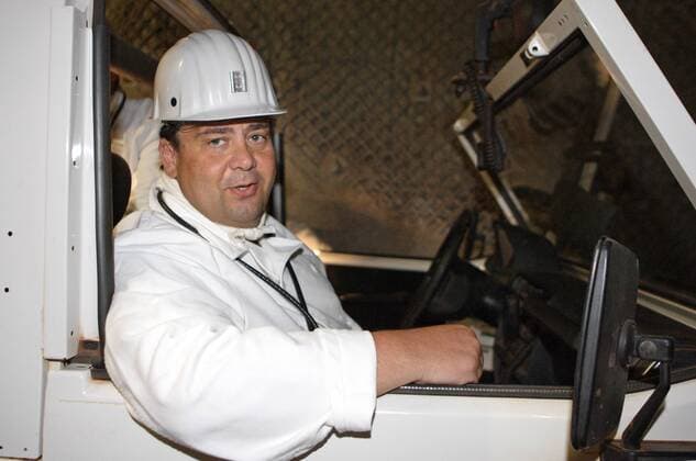 Sigmar GABRIEL , SPD , Bundesumweltminister , Federal Minister for the Environment , besucht Schacht Konrad . Salzgitter , 21.05.2007 , , , Salzgitter Deutschland Copyright: xLiesaxJohannssenx