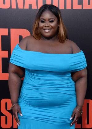 Cast member Raven Goodwin attends the premiere of the motion picture comedy Snatched at the Regency Village Theatre in the Westwood section of Los Angeles on May 10, 2017. Storyline: When her boyfriend dumps her before their exotic vacation, a young woman persuades her ultra-cautious mother to travel with her to paradise, with unexpected results.  LAP2017051043 JIMxRUYMEN