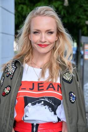 Janin Ullmann bei der Ankunft zum GQ Care Award 2017 im The Grand Bar und Club Berlin 10. Mai 2017
