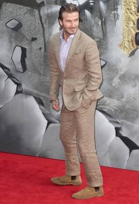 David Beckham attends the European premiere of King Arthur: Legend Of The Sword at Cineworld Empire at Leicester Square, London. MAY 10th 2017  GBHx17948