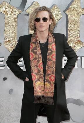 Dougie Poynter attends the European premiere of King Arthur: Legend Of The Sword at Cineworld Empire at Leicester Square, London. MAY 10th 2017  GBHx17948