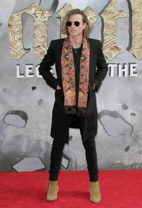 Dougie Poynter attends the European premiere of King Arthur: Legend Of The Sword at Cineworld Empire at Leicester Square, London. MAY 10th 2017  GBHx17948