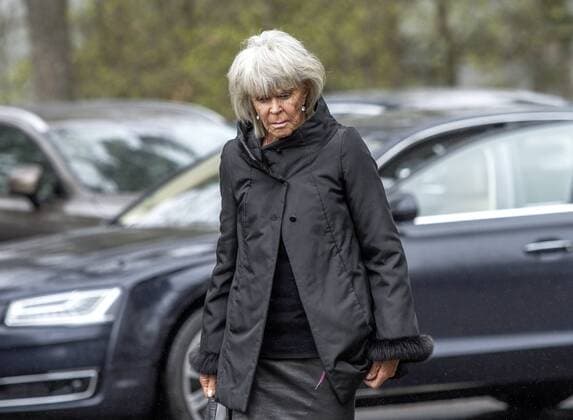 Niclas Silfverschiölds begravning, Sollebrunn Erska kyrka, 2017-05-11 Princesse Birgitta de Suede Sollebrunn Sweden  516226