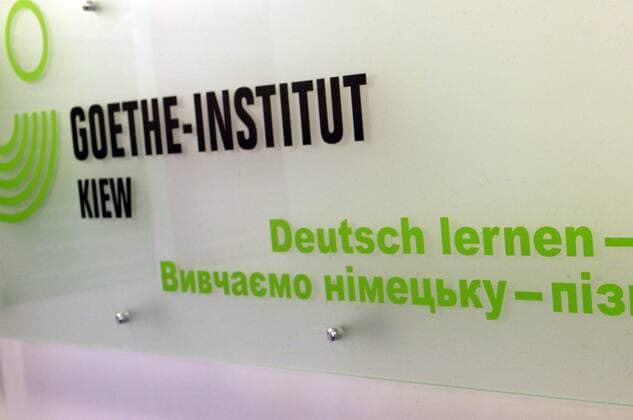 Goethe-Institut in Kiew , Ukraine . Goethe-Institut . Kiev , Ukraine . 23.04.2008 , , . Kiew UKR Ukraine Copyright: xThomasxKoehlerx
