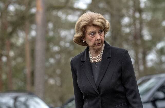 Funeral of Niclas Silfverschiöld 2017-05-11 Princesse Desiree de Suede Sollebrunn Sweden  516249