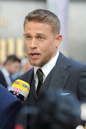 Charlie Hunnam attends the King Arthur: Legend of The Sword premiere In London s Leicester Square MAY 10th 2017  TSTx17951