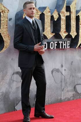 Charlie Hunnam attends the King Arthur: Legend of The Sword premiere In London s Leicester Square MAY 10th 2017  TSTx17951