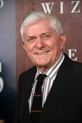 May 11, 2017 - New York, N.Y, USA - PHIL DONAHUE attends the HBO Films presentation of The Wizard of Lies New York Premiere.The Museum of Modern Art- NYC.May 11, 2017.Photos by , Globe Photos Inc. New York USA - ZUMAms4_ 20170511_zaa_ms4_030 Copyright: xSoniaxMoskowitzx