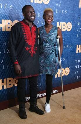 May 11, 2017 - New York, N.Y, USA - GBENGA AKINNAGBE attends the HBO Films presentation of The Wizard of Lies New York Premiere.The Museum of Modern Art- NYC.May 11, 2017.Photos by , Globe Photos Inc. New York USA - ZUMAms4_ 20170511_zaa_ms4_040 Copyright: xSoniaxMoskowitzx
