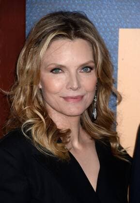 Michelle Pfeiffer arrives on the red carpet at The Wizard Of Lies New York Premiere at The Museum of Modern Art on May 11, 2017 in New York City.  NYP20170511132 DENNISxVANxTINE