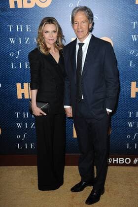 The The Wizard Of Lies New York Premiere at The Museum of Modern Art on May 11, 2017 in New York City Michelle Pfeiffer;David Kelley New York United States  516364