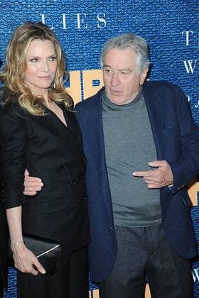 The The Wizard Of Lies New York Premiere at The Museum of Modern Art on May 11, 2017 in New York City Michelle Pfeiffer;Robert de Niro New York United States  516364