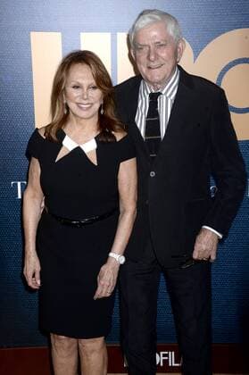 Marlo Thomas mit Ehemann Phil Donahue bei der Premiere des HBO TV-Movies The Wizard of Lies im Museum of Modern Art. New York, 11.05.2017 Foto:xD.xVanxTinex xFuturexImage